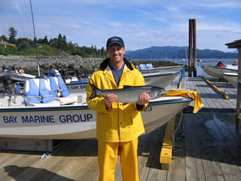 Salmon Fishing on the Campbell River